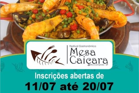 Inscrições abertas para o Festival Gastronômico Mesa Caiçara 2024