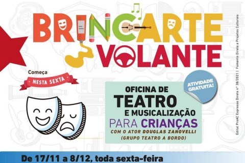 Oficina de Teatro e Musicalização  -  Cananéia SP