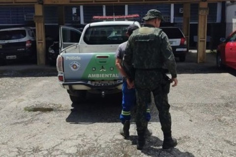 Polícia Ambiental prende foragido por homicídio no Vale do Ribeira